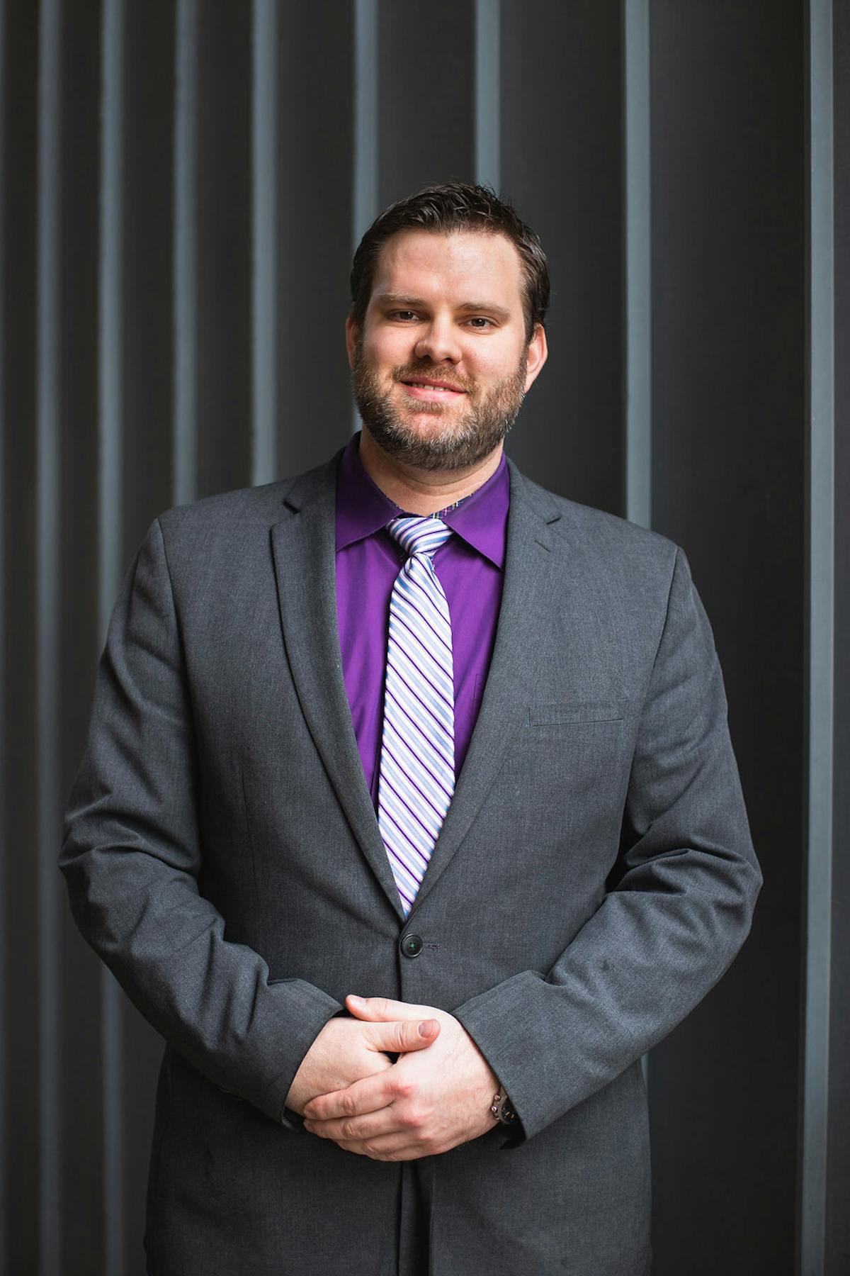 a man wearing a suit and tie