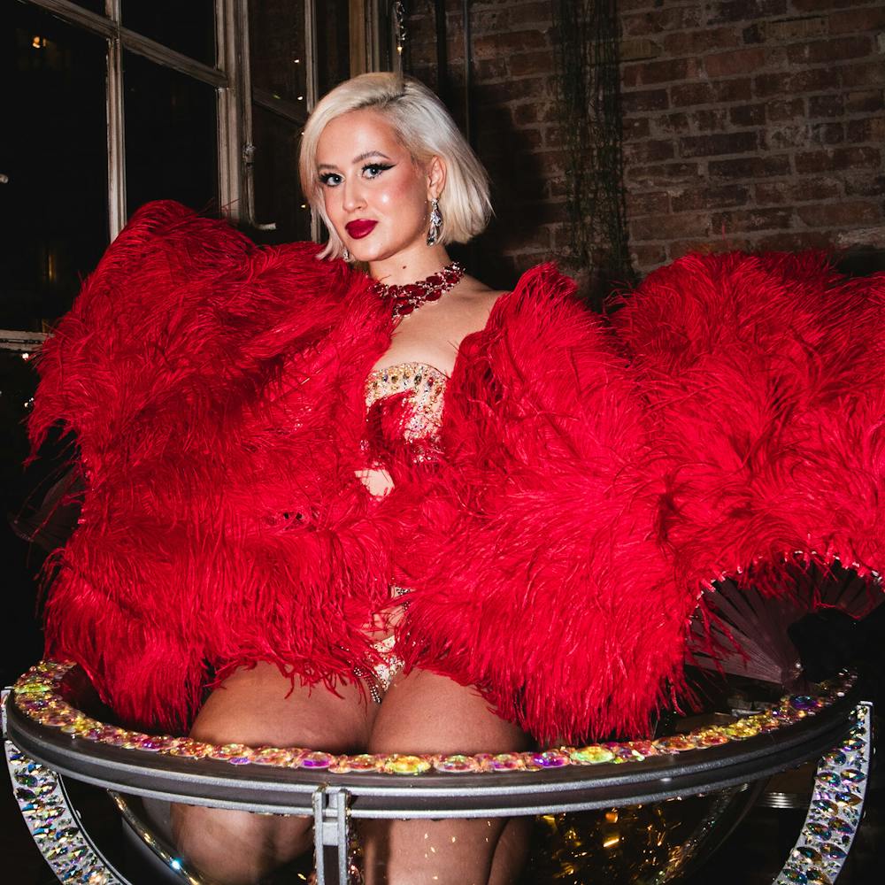 a person wearing a hat