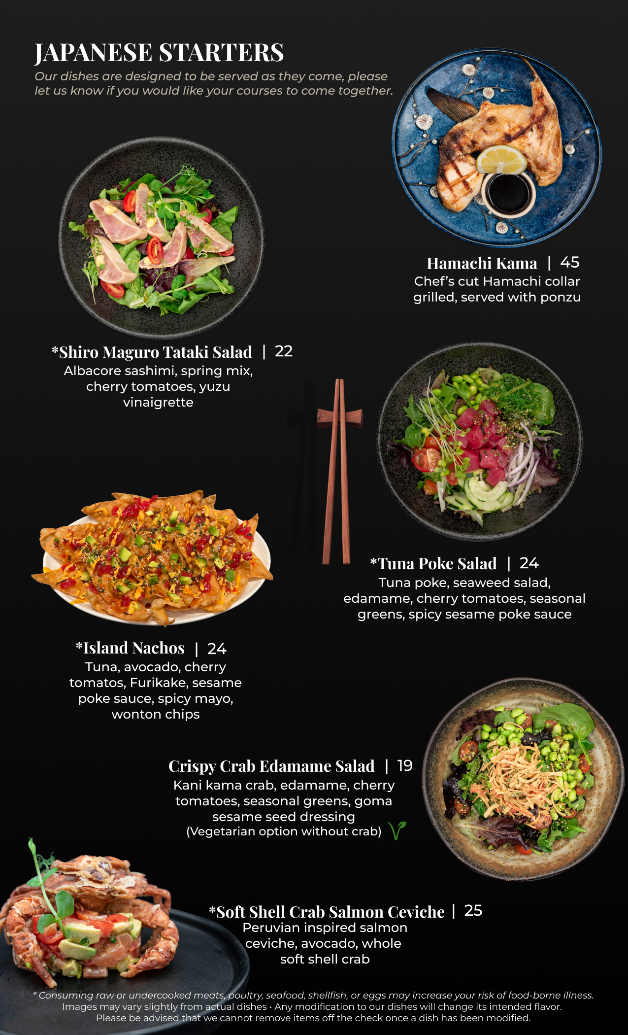 a close up of many different types of food