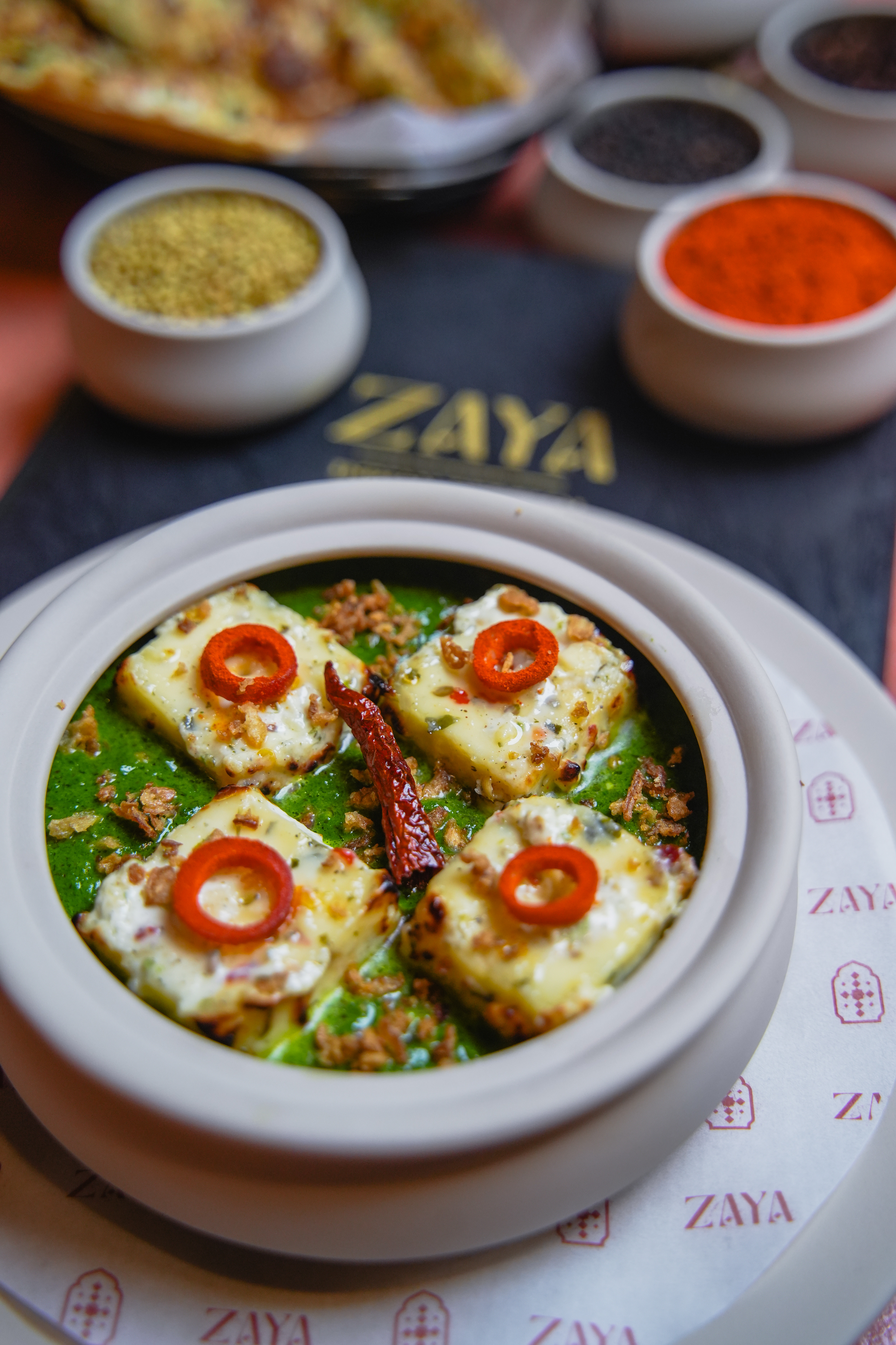 a bowl of food with food in it
