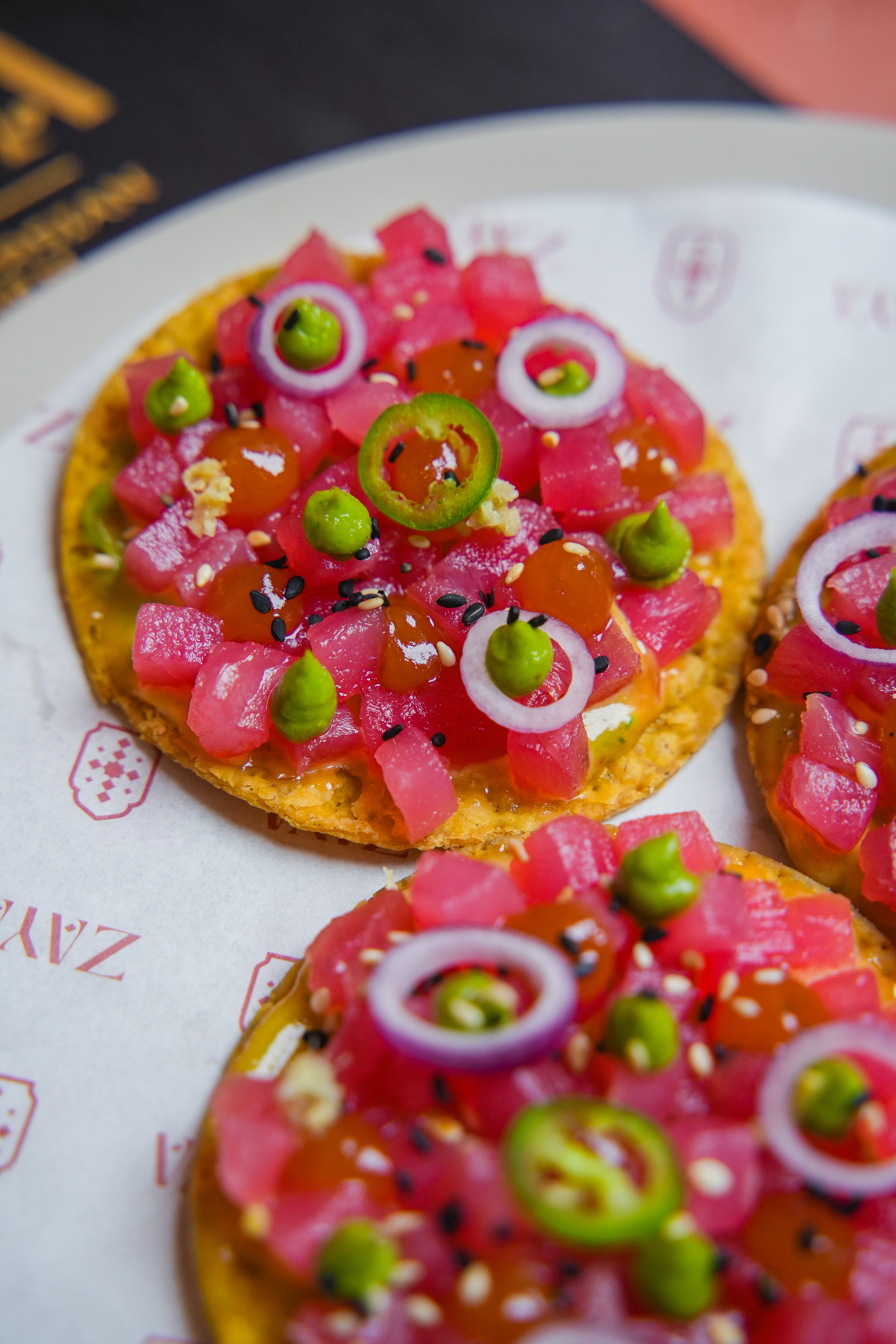 a group of food on a plate