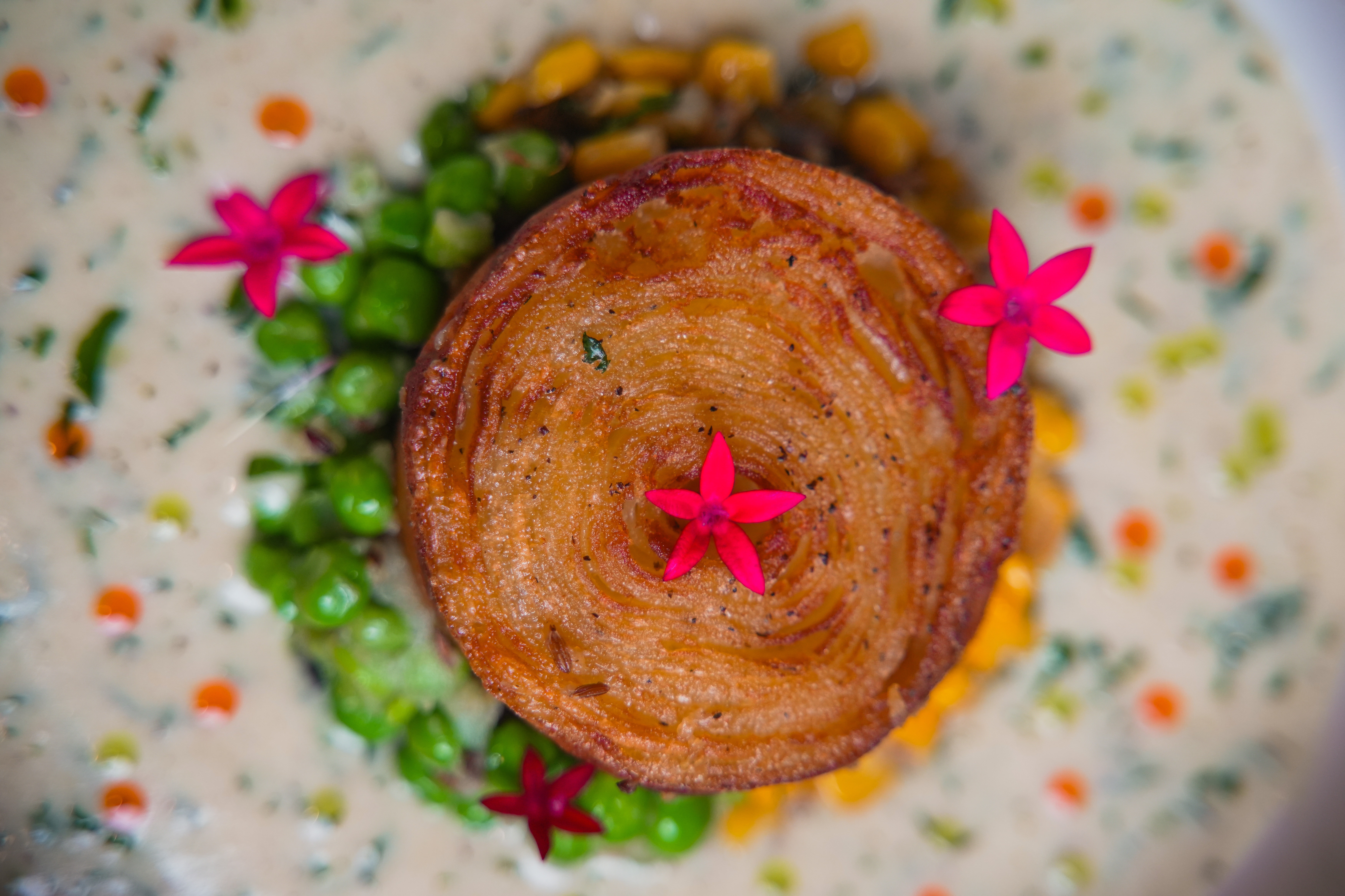 a food on a plate