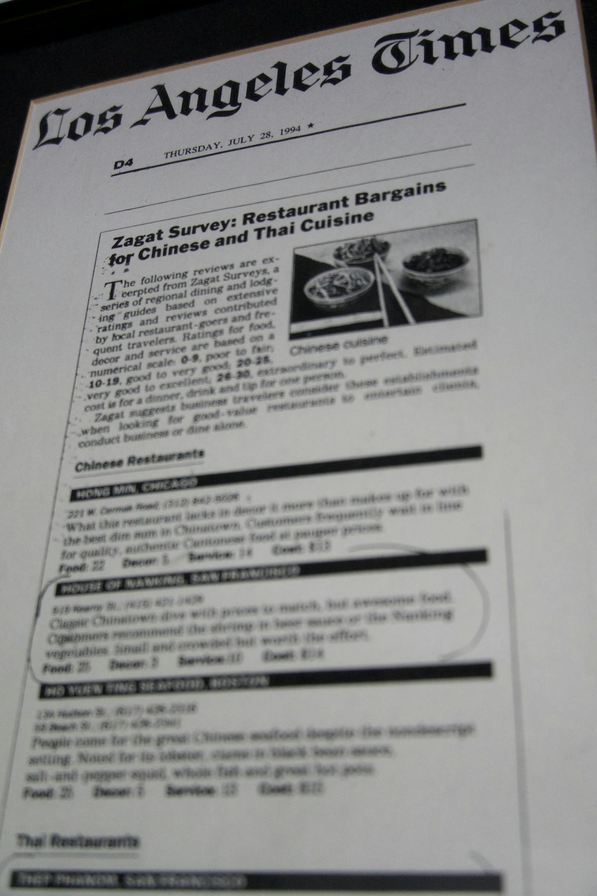 a close up of a newspaper