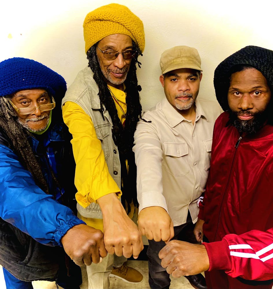 a group of people wearing costumes