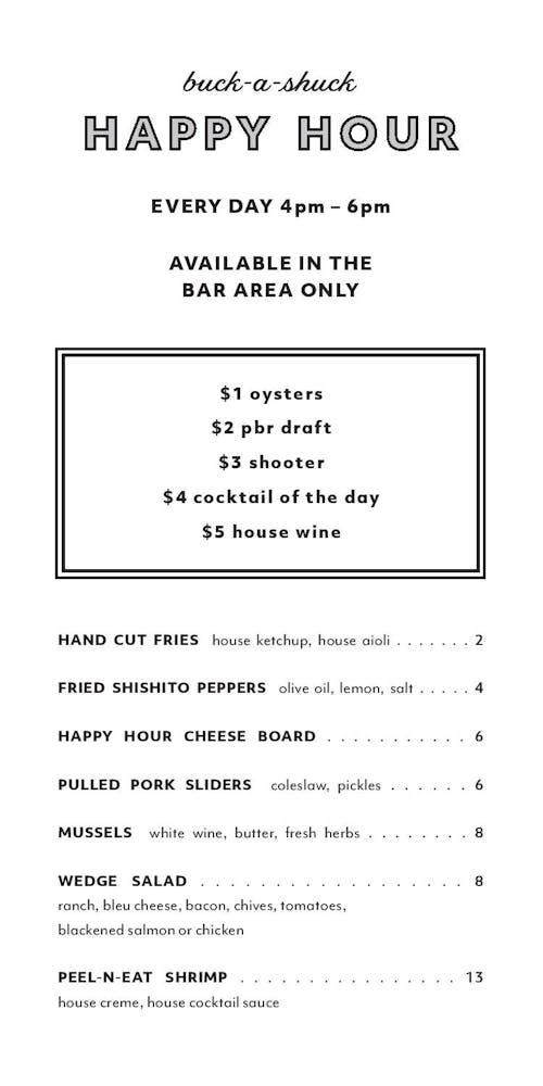 Roadhouse Mondays The Sardine Room Seafood Restaurant In Plymouth Mi