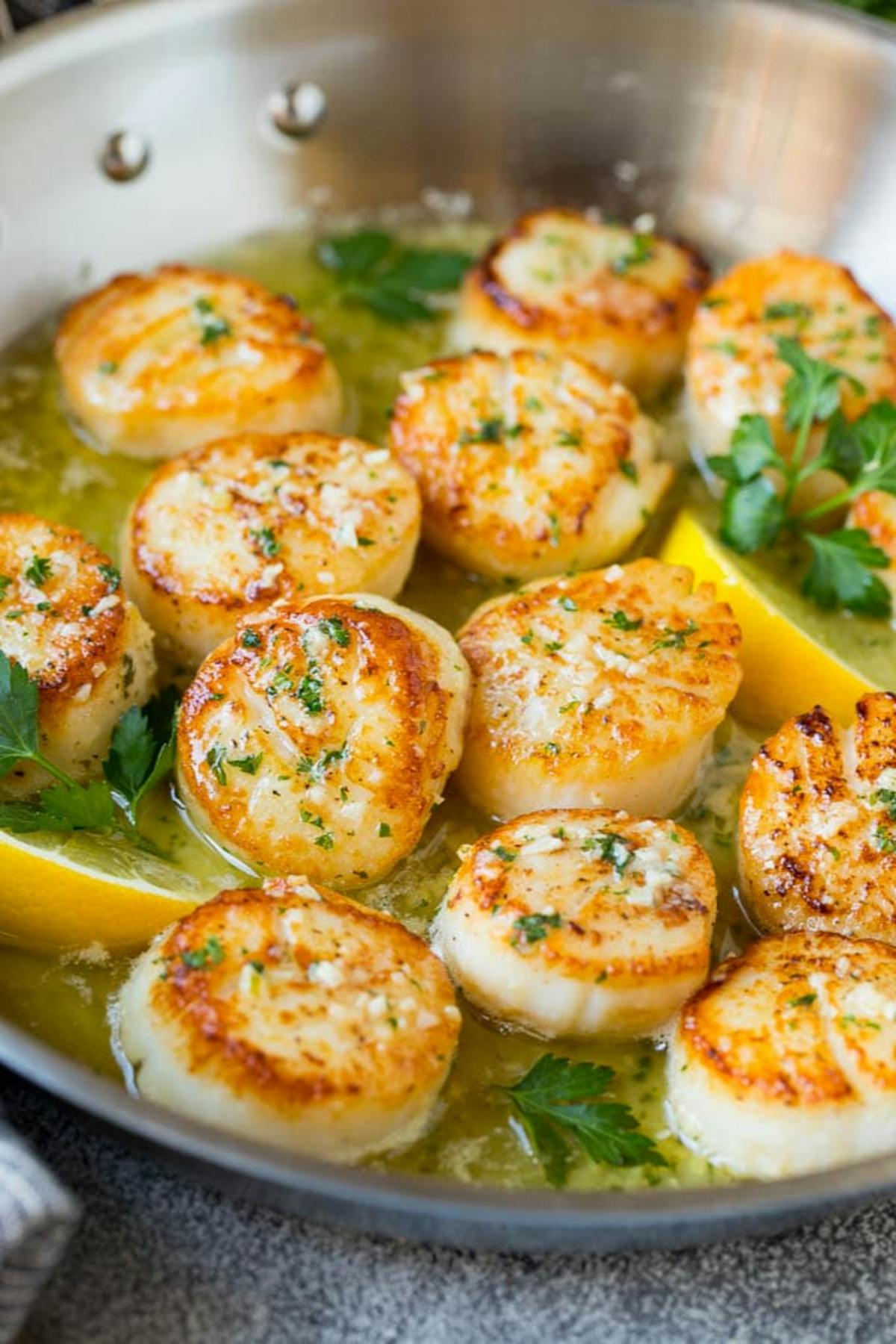 a plate of shrimps