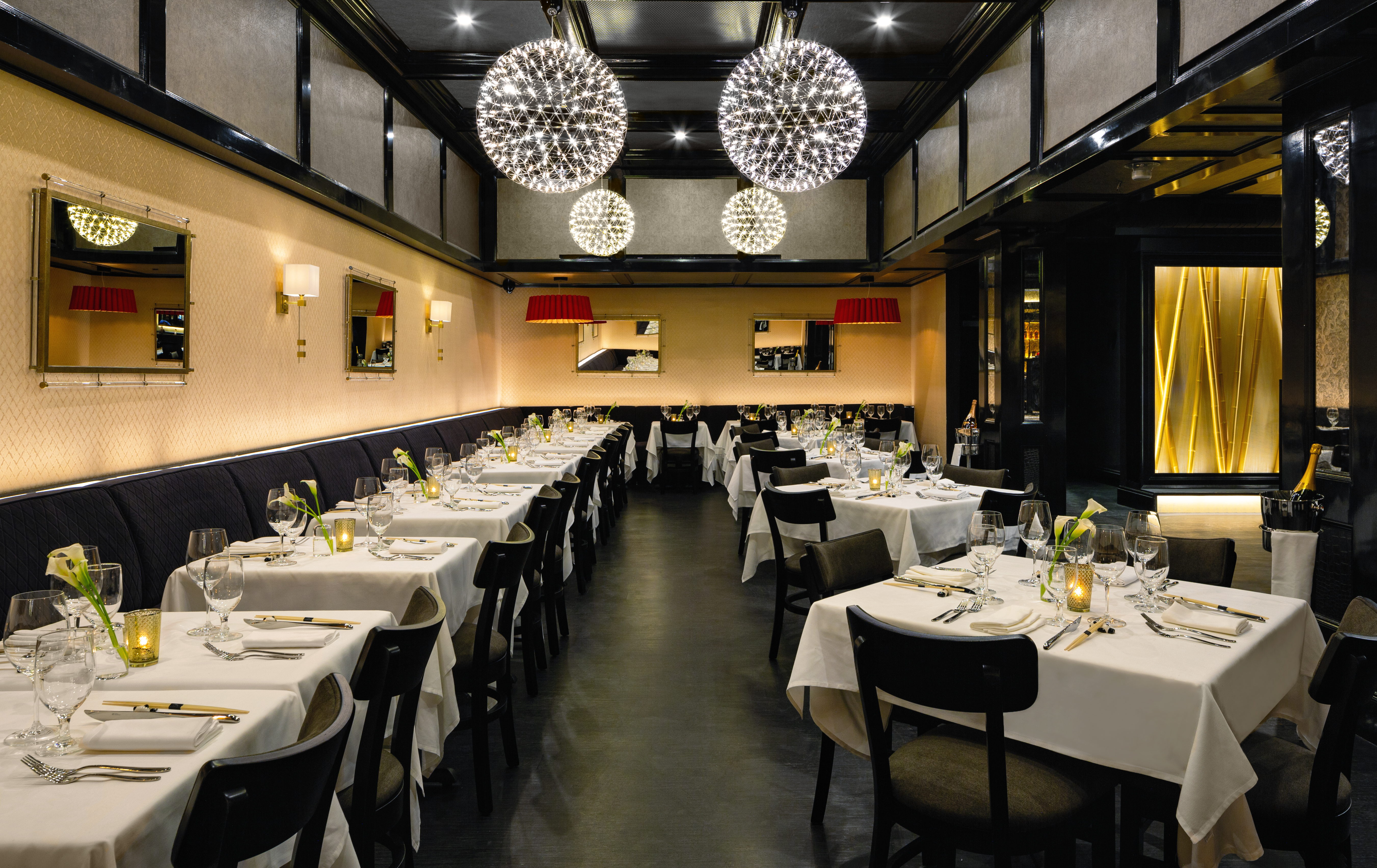 Semi Private Dining Room at Philippe Chow Downtown NYC