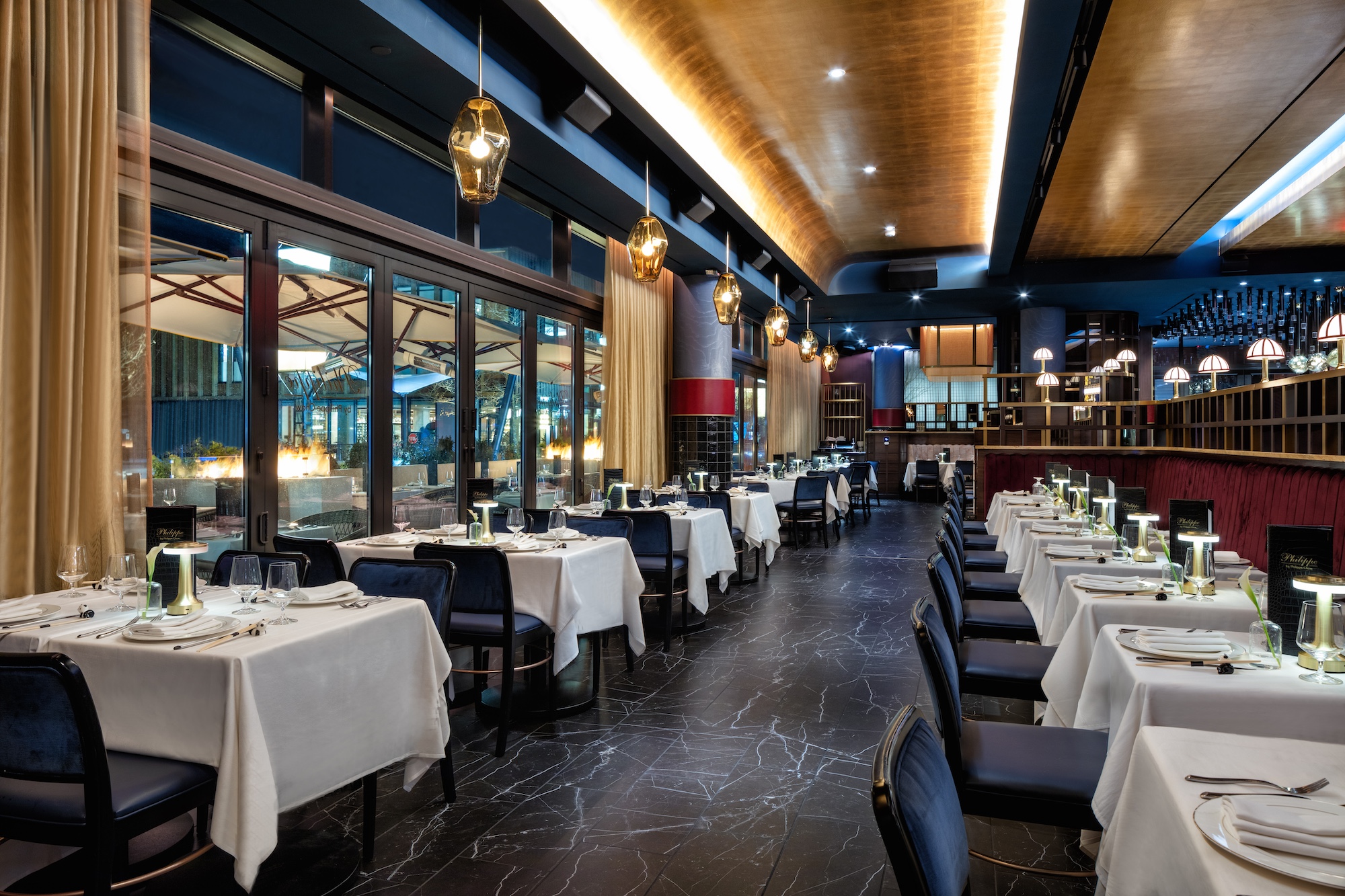 Dining Rooms A and B at Philippe Chow The Wharf DC