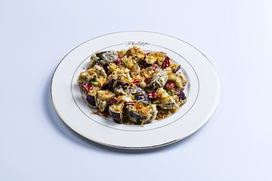 Salt & Pepper Eggplant (Catering) Philippe Chow Upscale Chinese