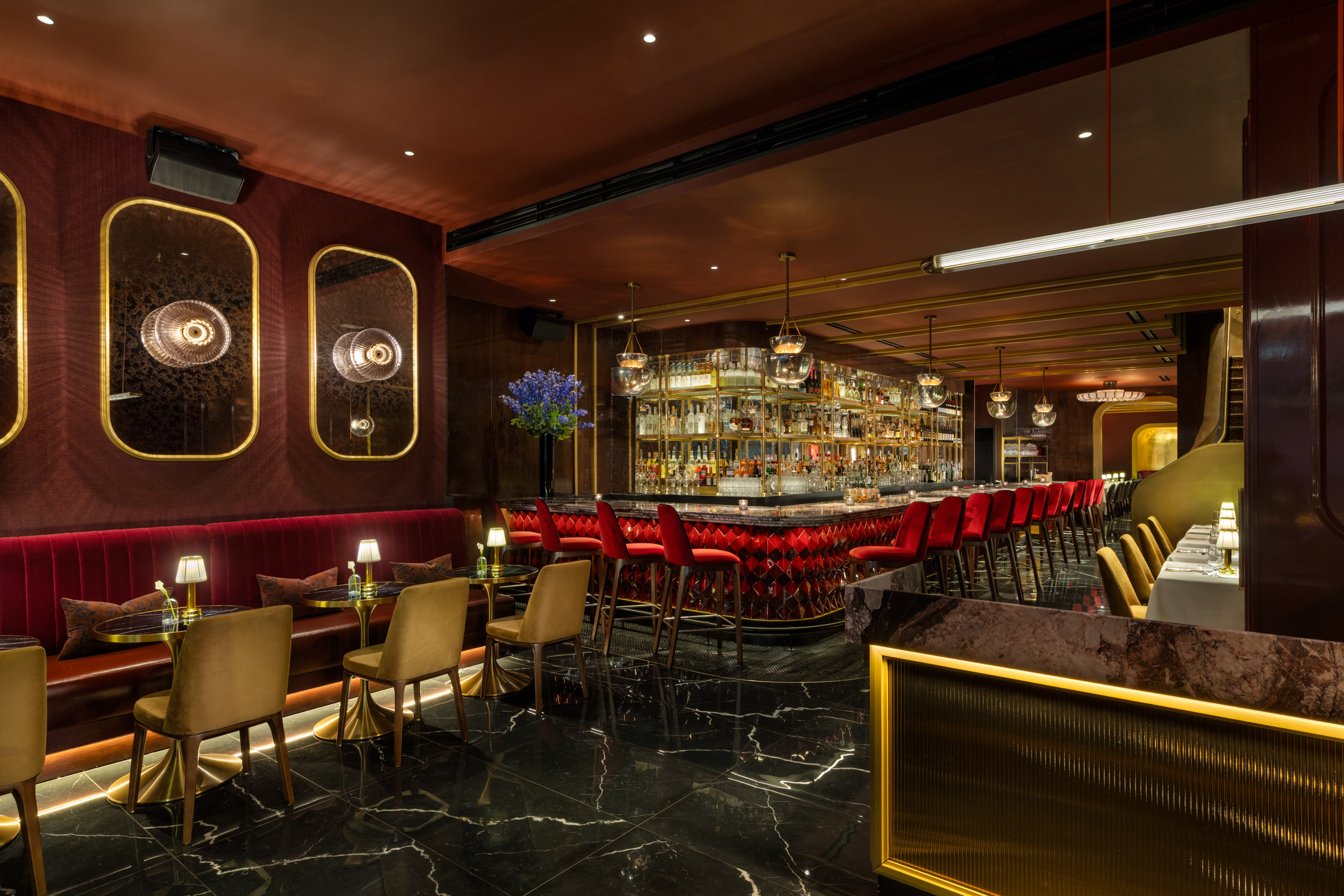 Philippe Chow - Fifth Avenue - Restaurant Interior - Bar and Lounge