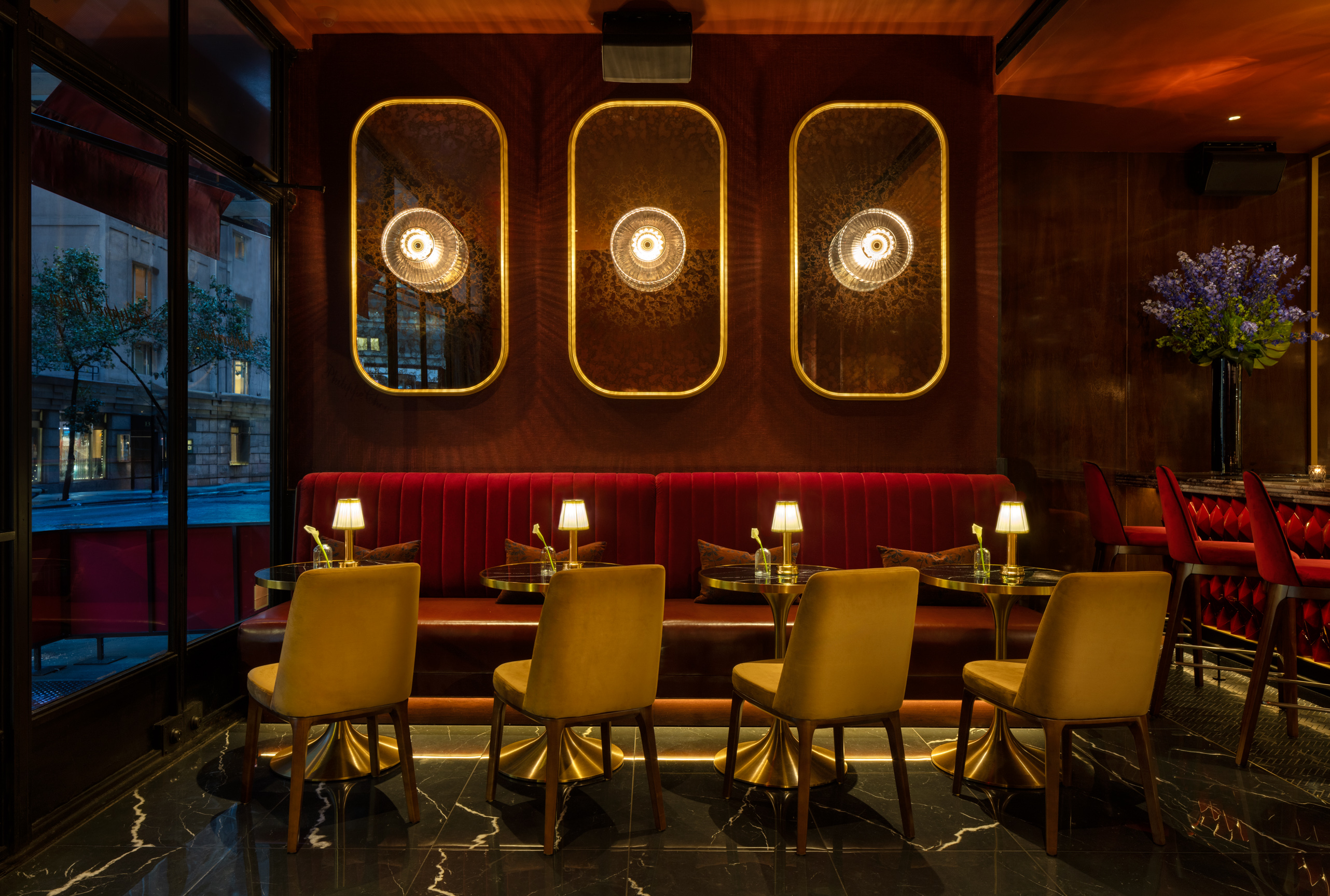 Philippe Chow - Fifth Avenue - Restaurant Interior - Lounge