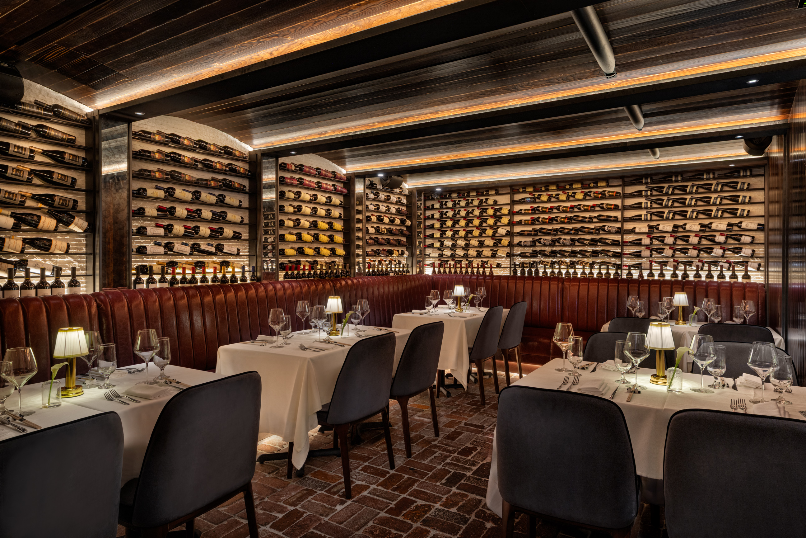 Philippe Chow - Fifth Avenue - Restaurant Interior - Wine Cellar