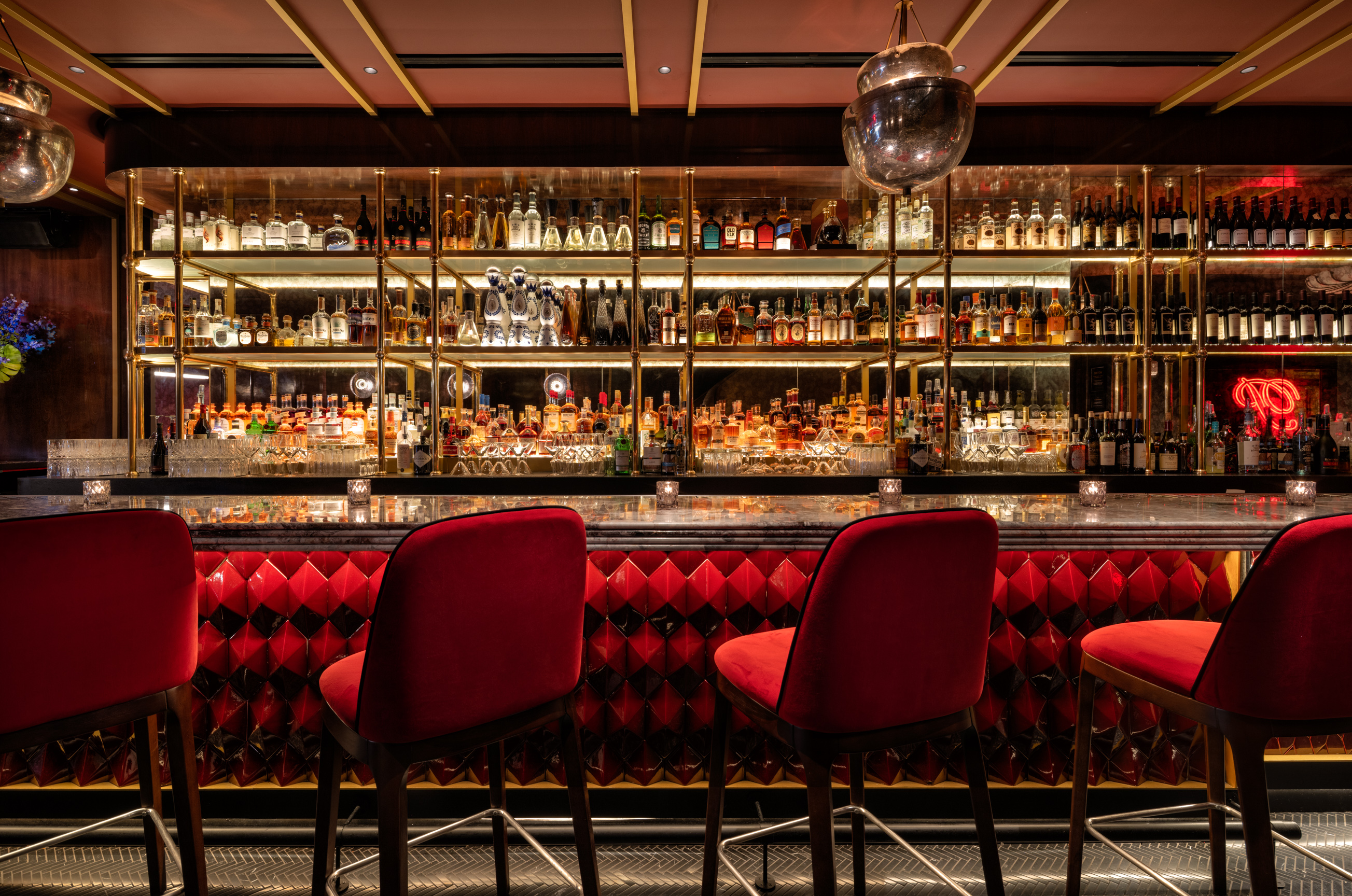 Philippe Chow - Fifth Avenue - Restaurant Interior - Bar