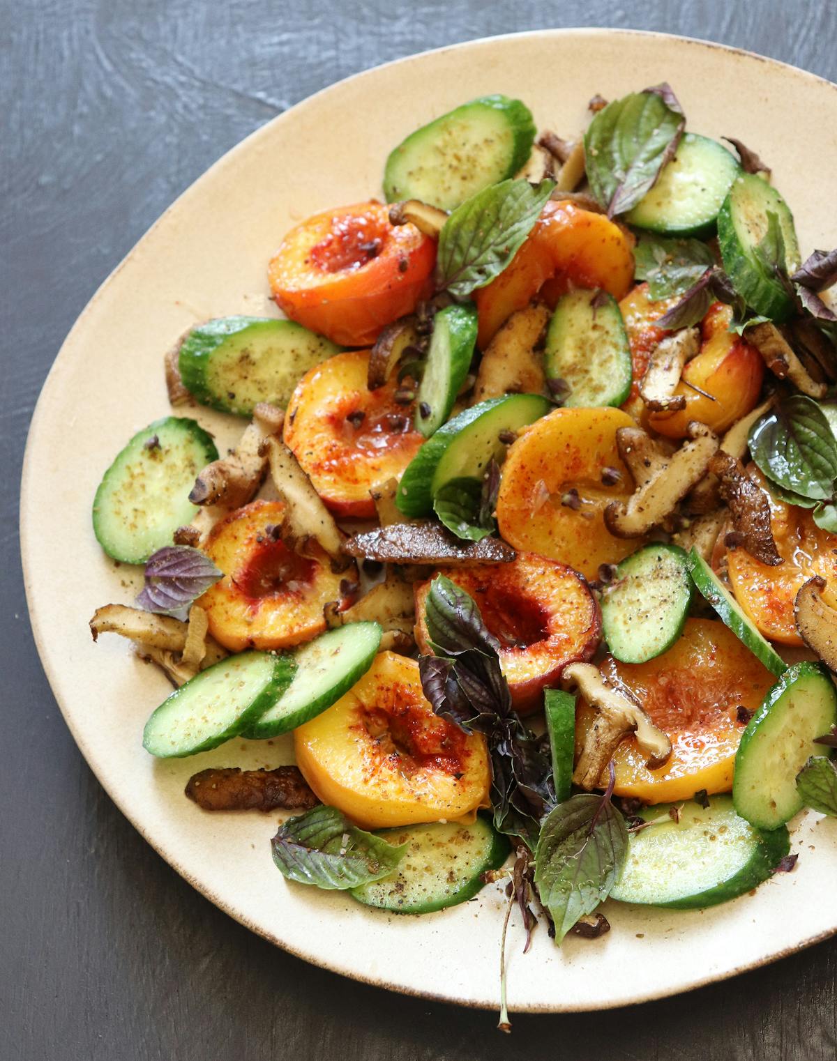a plate of food