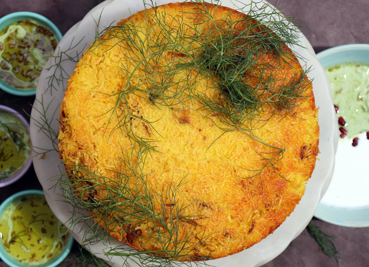 a bowl of food on a plate