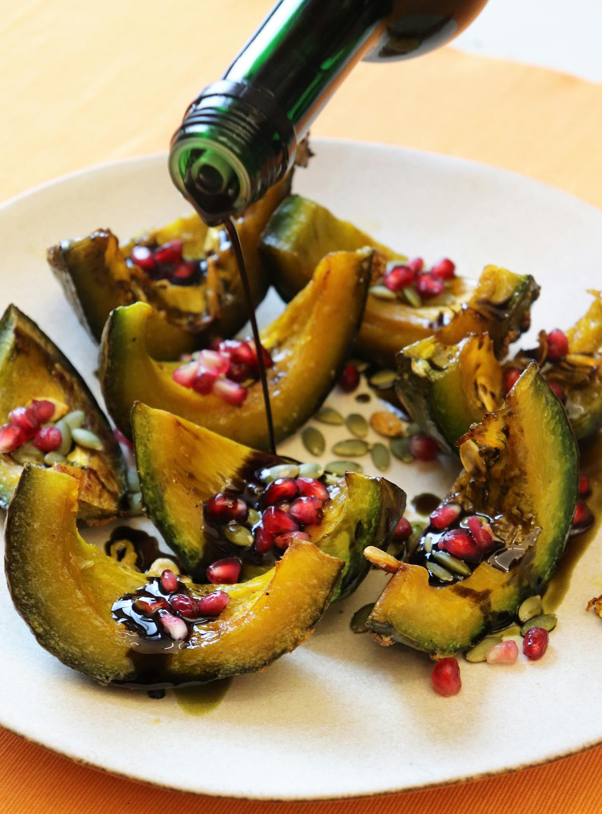 a plate of food on a table