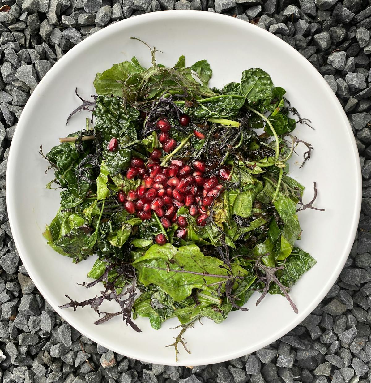 a bowl of food on a plate