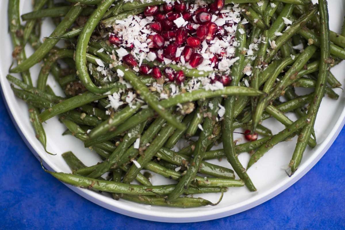 a closeup of a plate of food