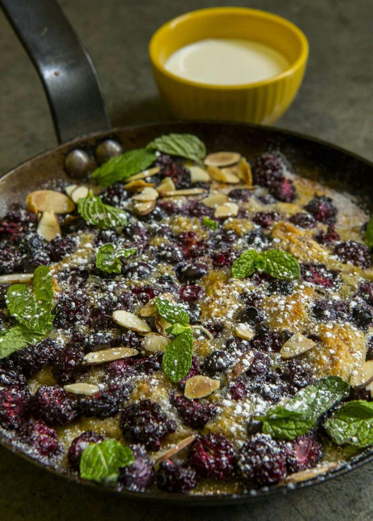 a closeup of a plate of food