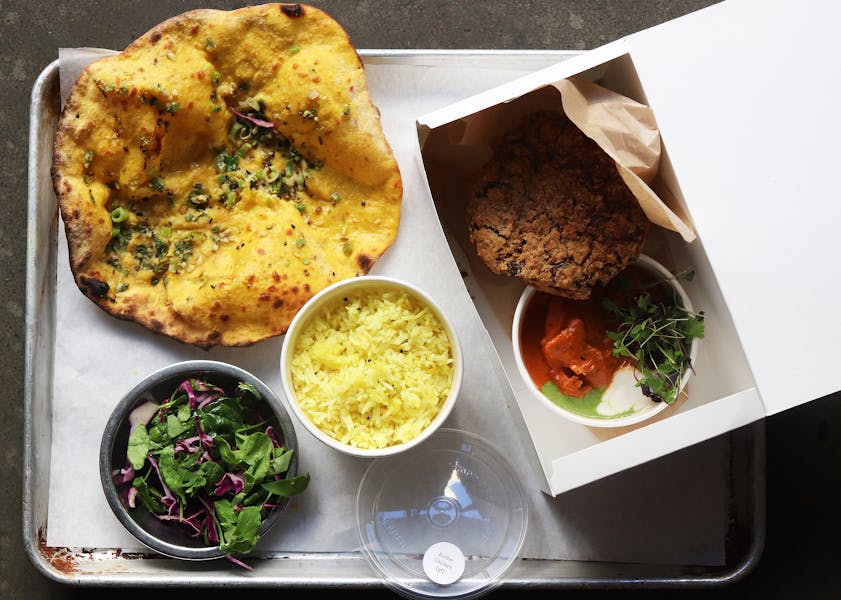 Desi NonVeg Lunch Box Pondicheri Café Modern Indian Restaurant in