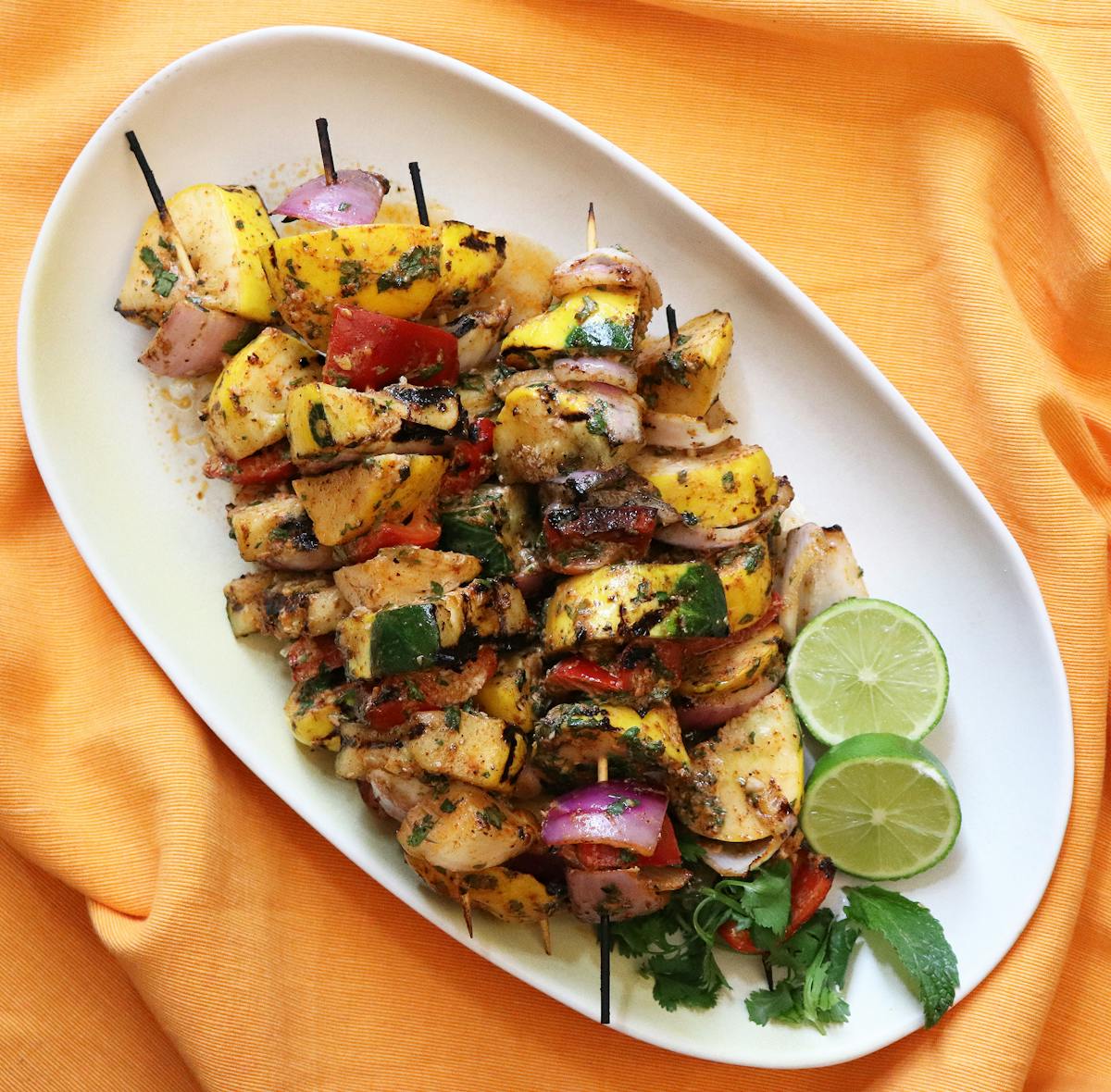 Zucchini Kebabs Pondicheri Café Modern Indian Restaurant in Houston, TX