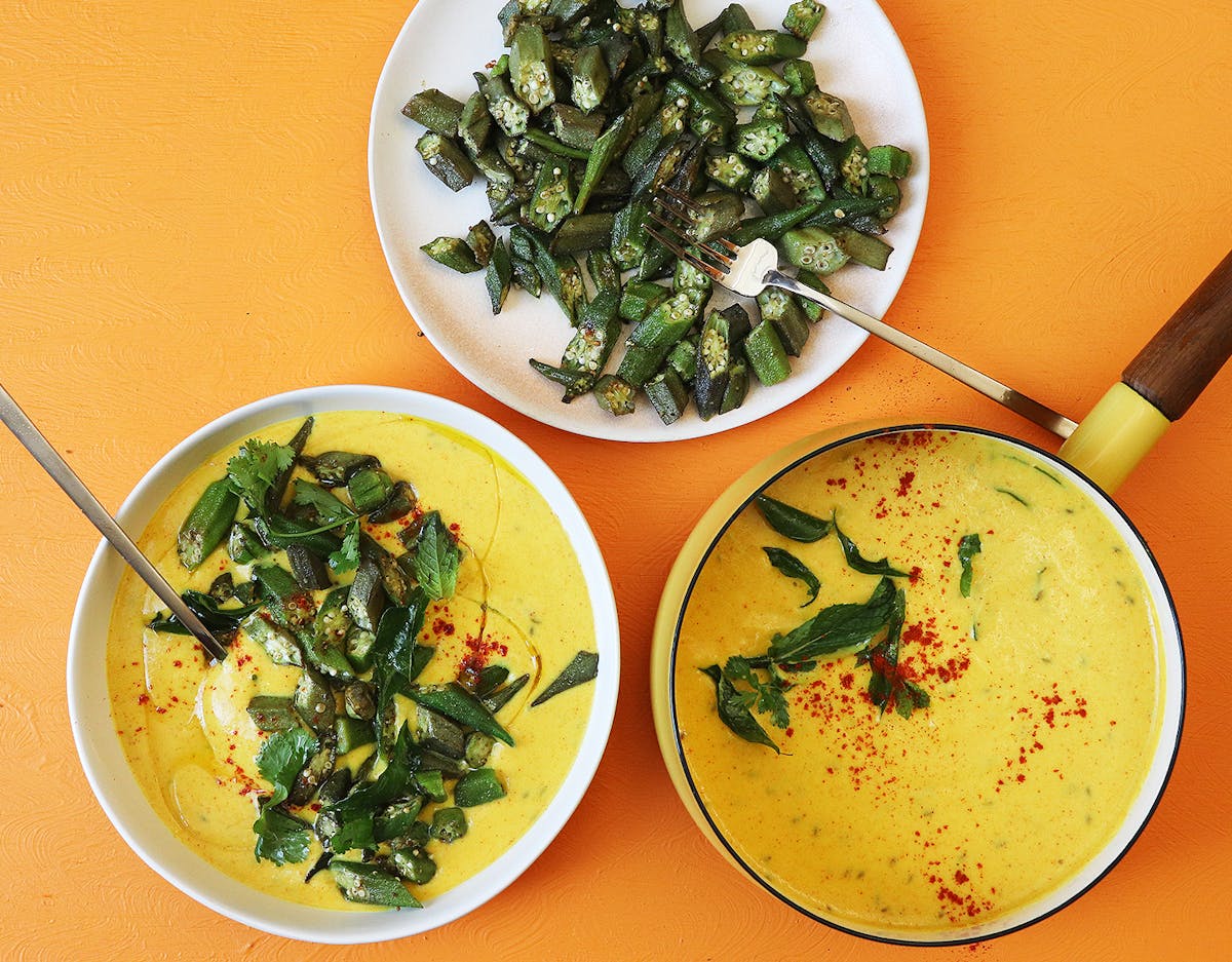 a bowl of food on a plate