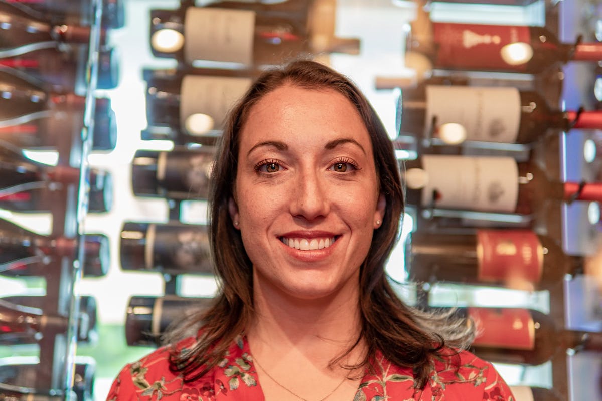 a person smiling for the camera