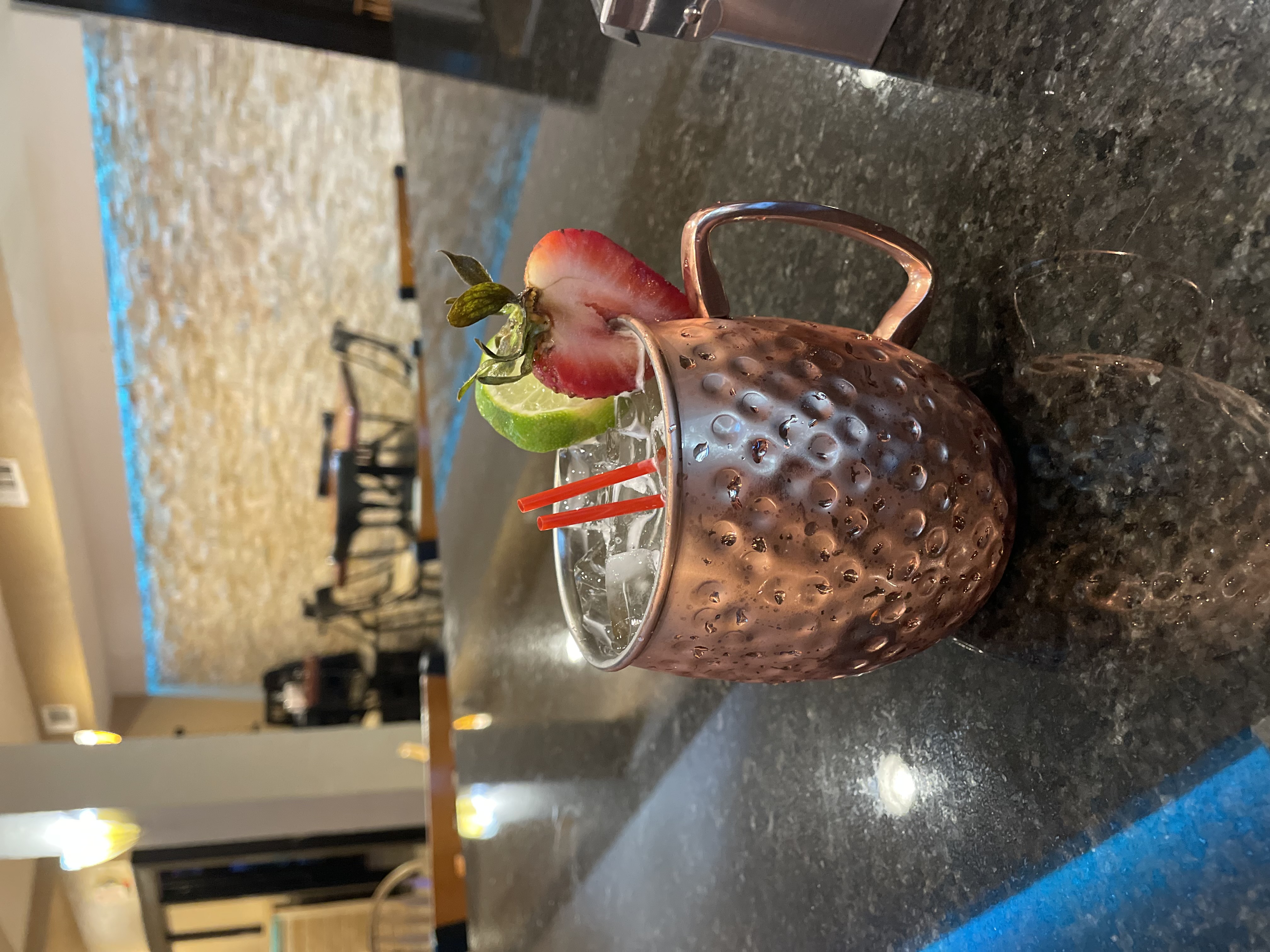 a close up of a bowl on a table