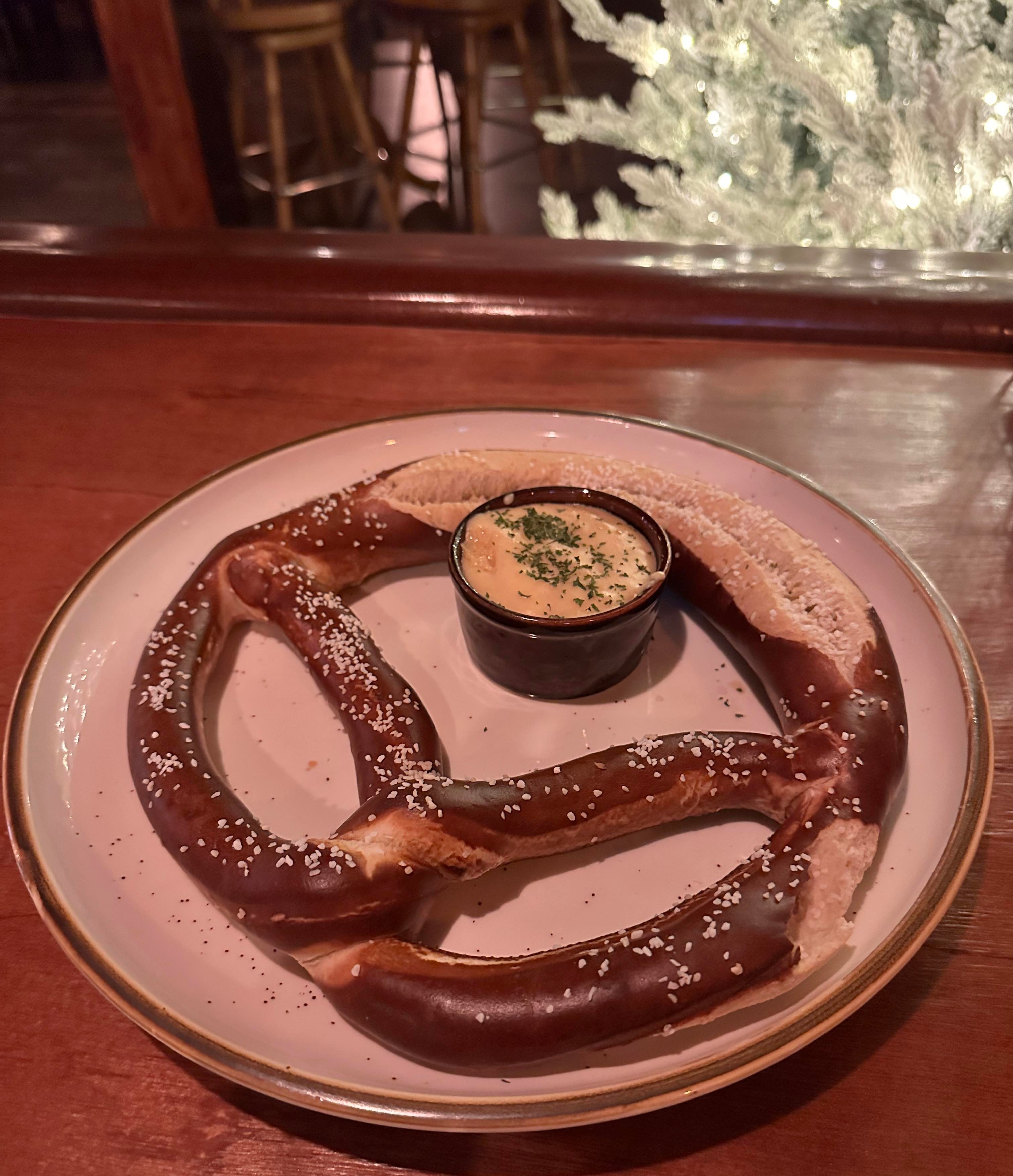 a plate of food on a table