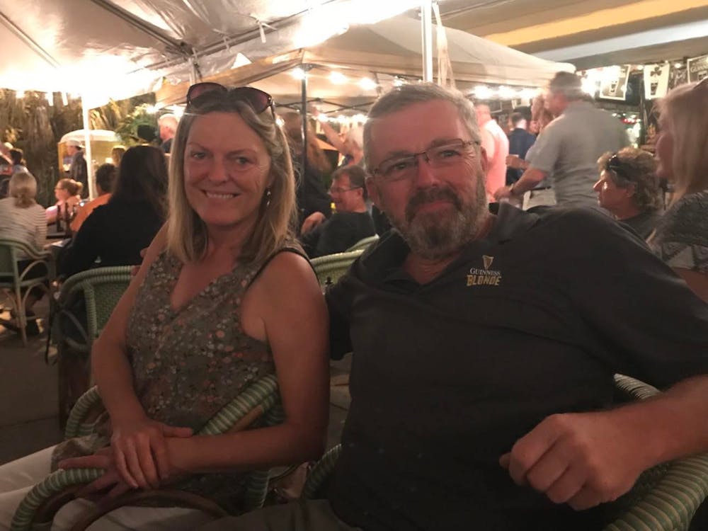 a group of people sitting in a restaurant