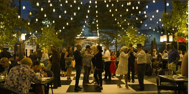 Salsa Night At Tavern On The Green Tavern On The Green American