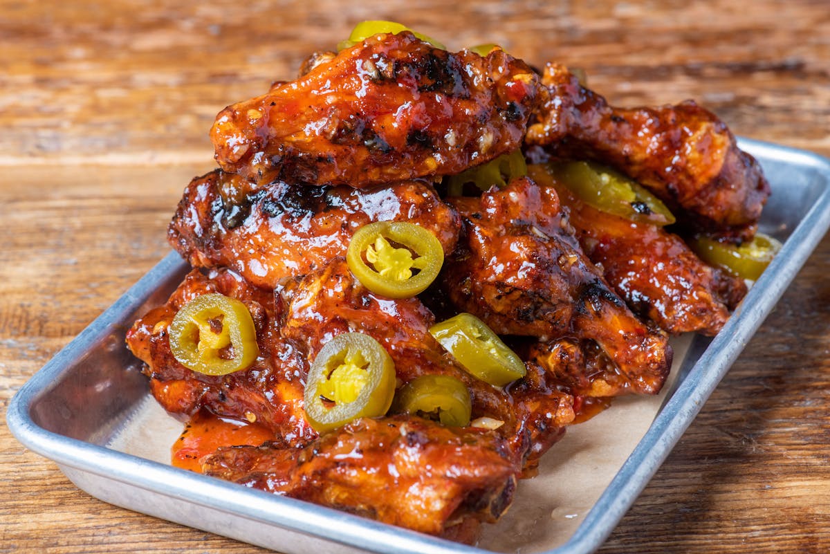 a close up of a plate of food