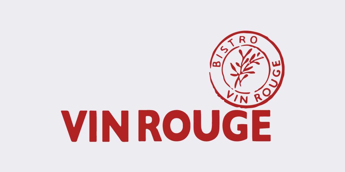 Vin Rouge restaurant logo - View nutrition facts, calories, and macros for menu items at 2010 Hillsborough Rd Durham, NC 27705