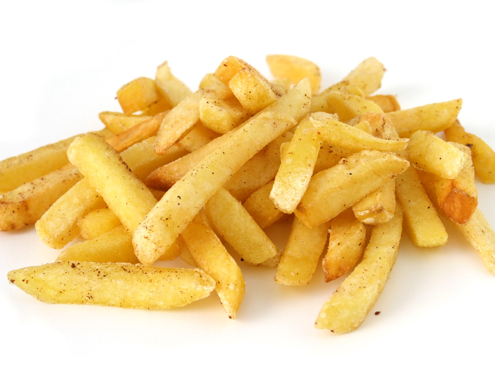 a pile of fries