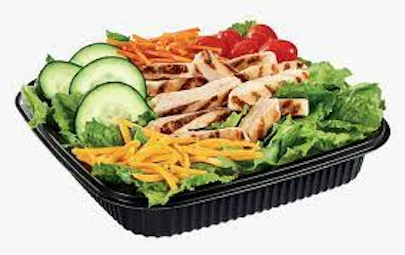 a close up of food