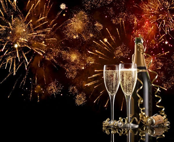 New Year's eve and Christmas Eve celebrations