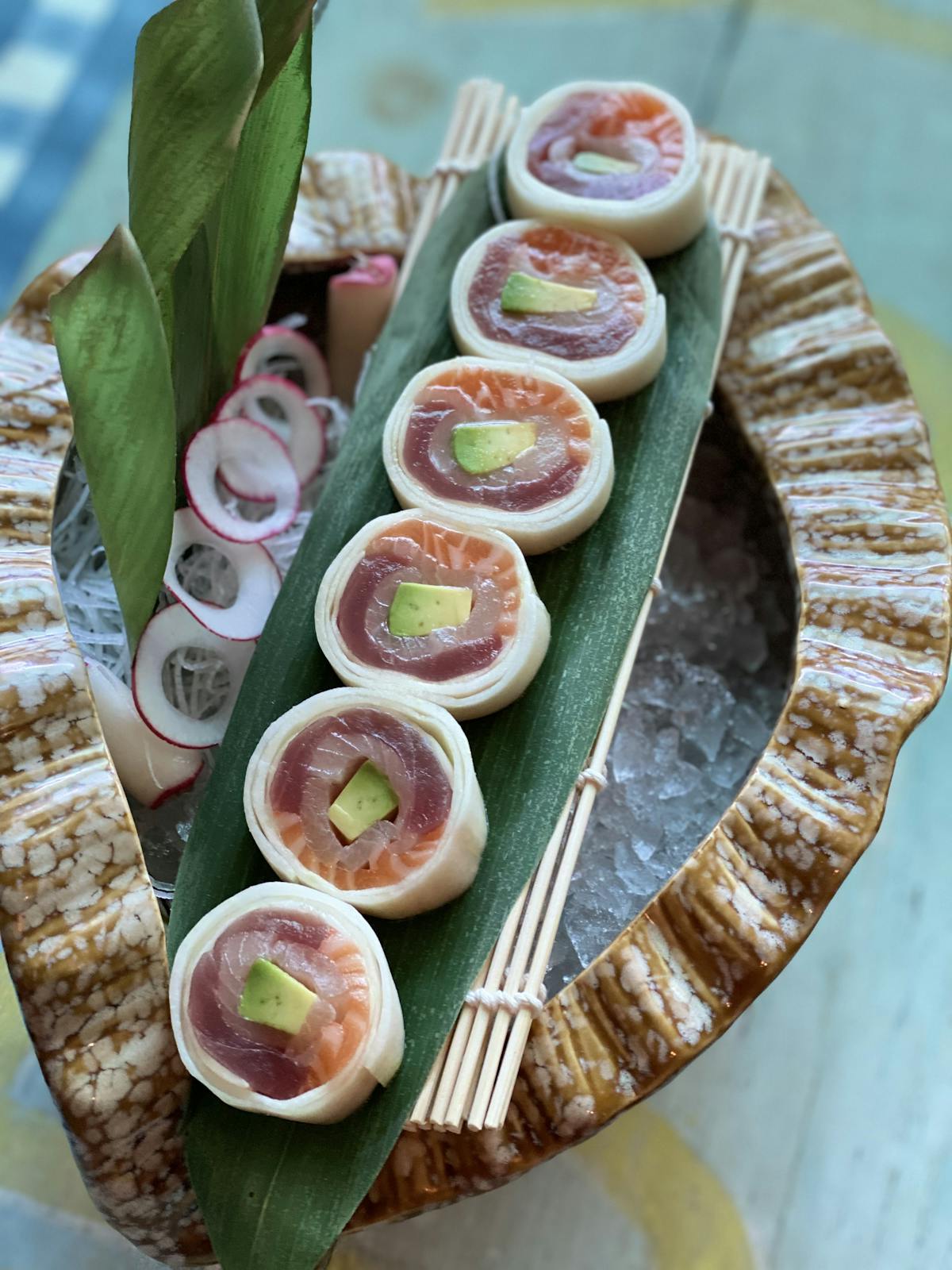 a plate of food
