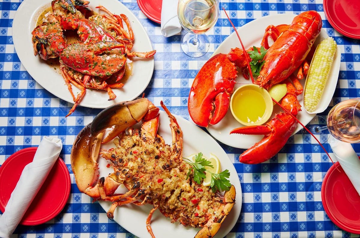 seafood dishes at summer shack