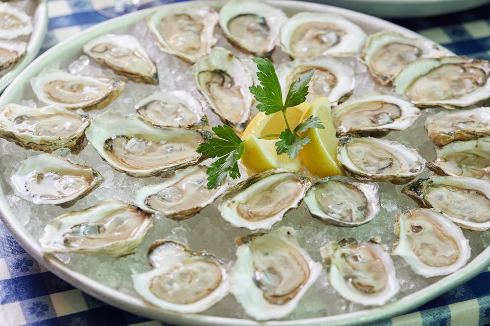 a close up of a plate of food