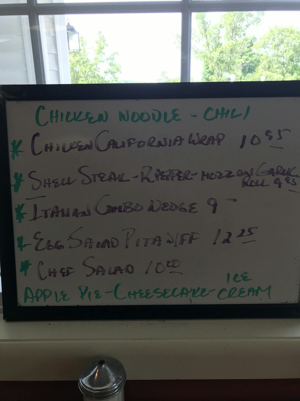 text, whiteboard