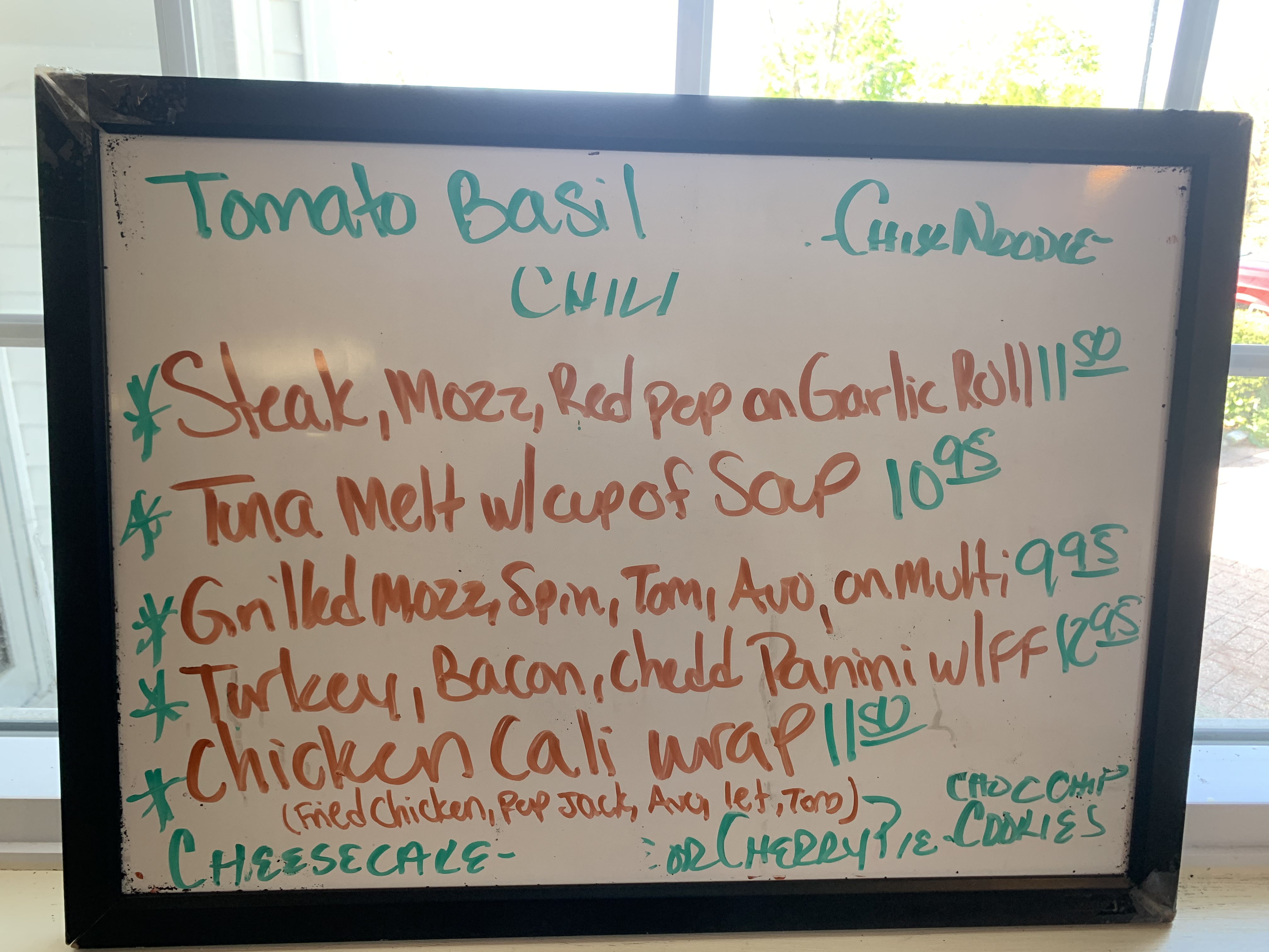 text, whiteboard