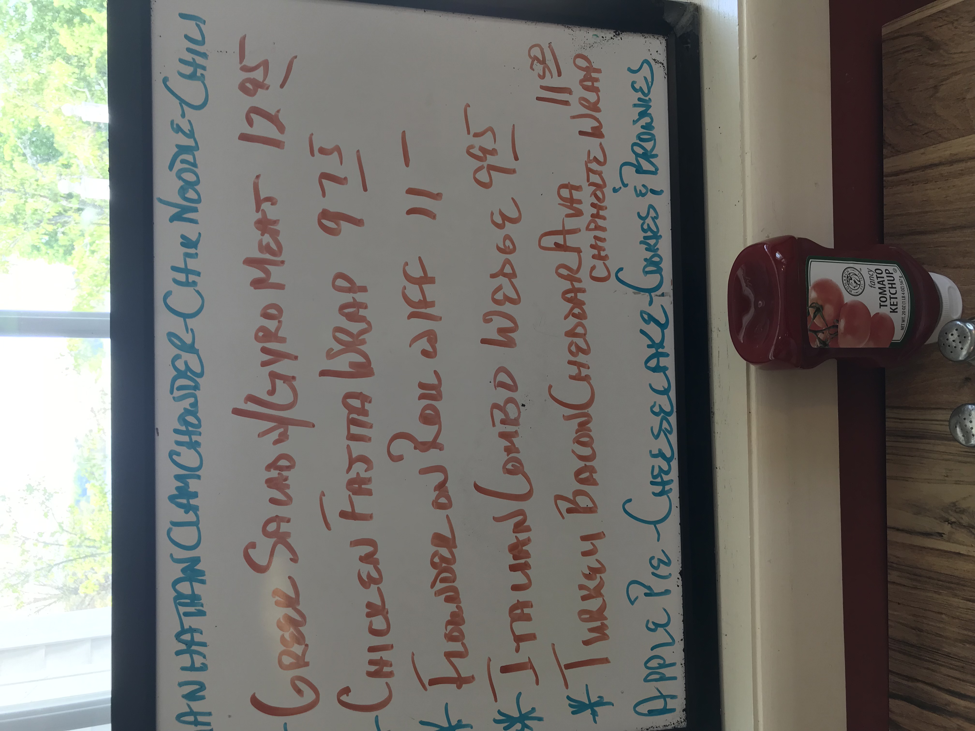 text, whiteboard