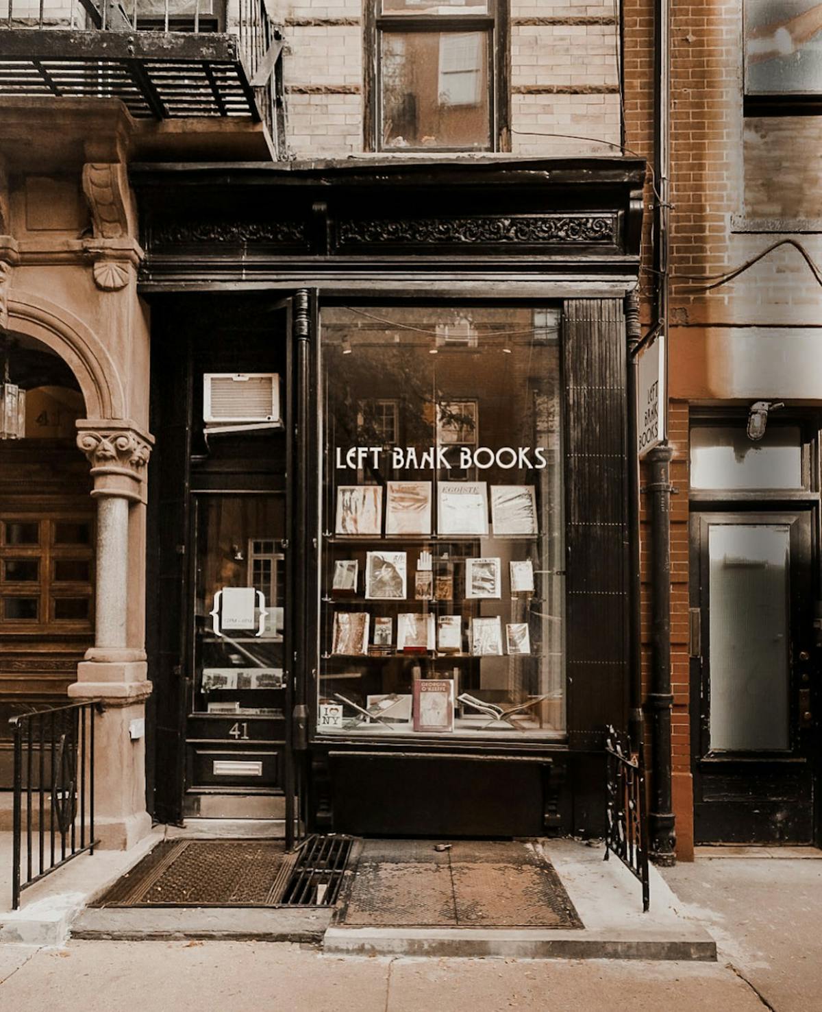 a store inside of a building