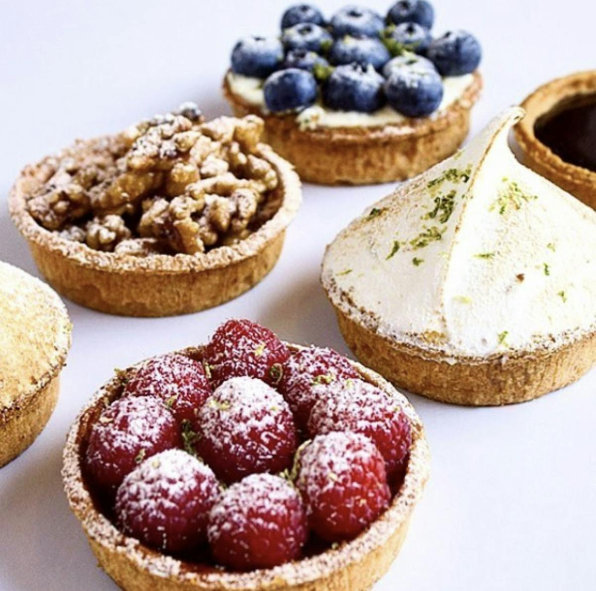 an assortment of pastries