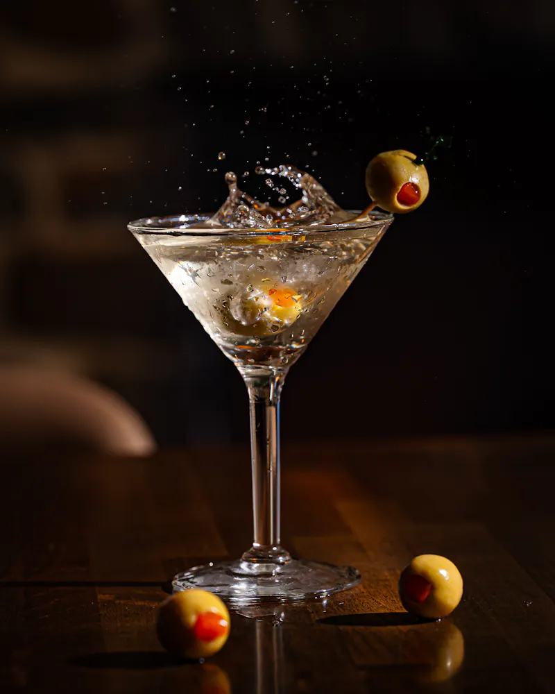 a close up of a bowl of food on a table