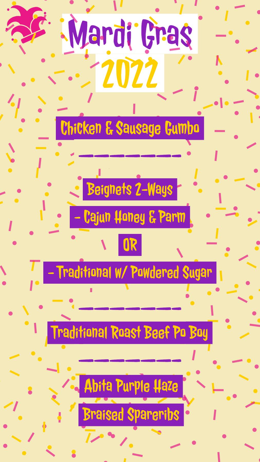 Mardi Gras at the 'Grille RiverGrille on the Tomoka A Cajun