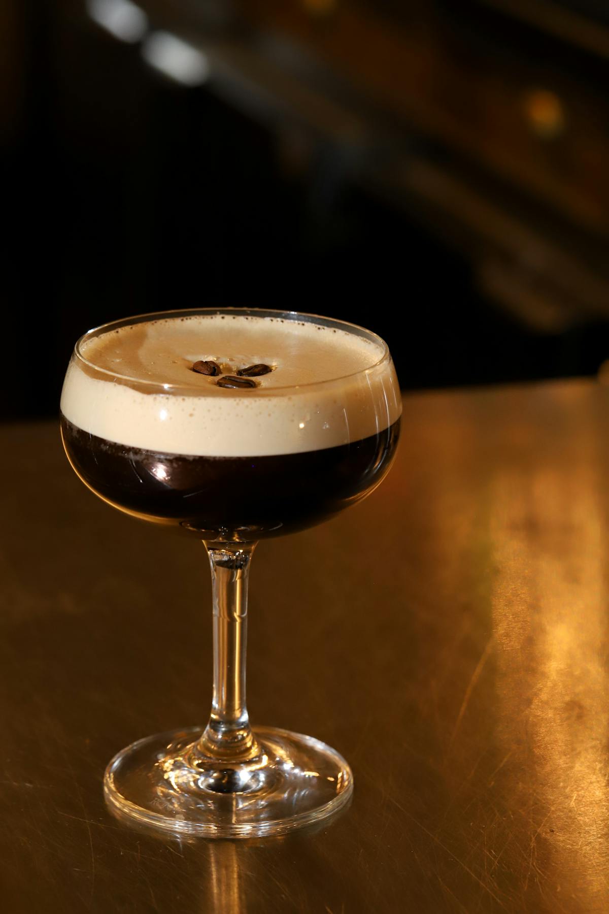 a close up of a wine glass