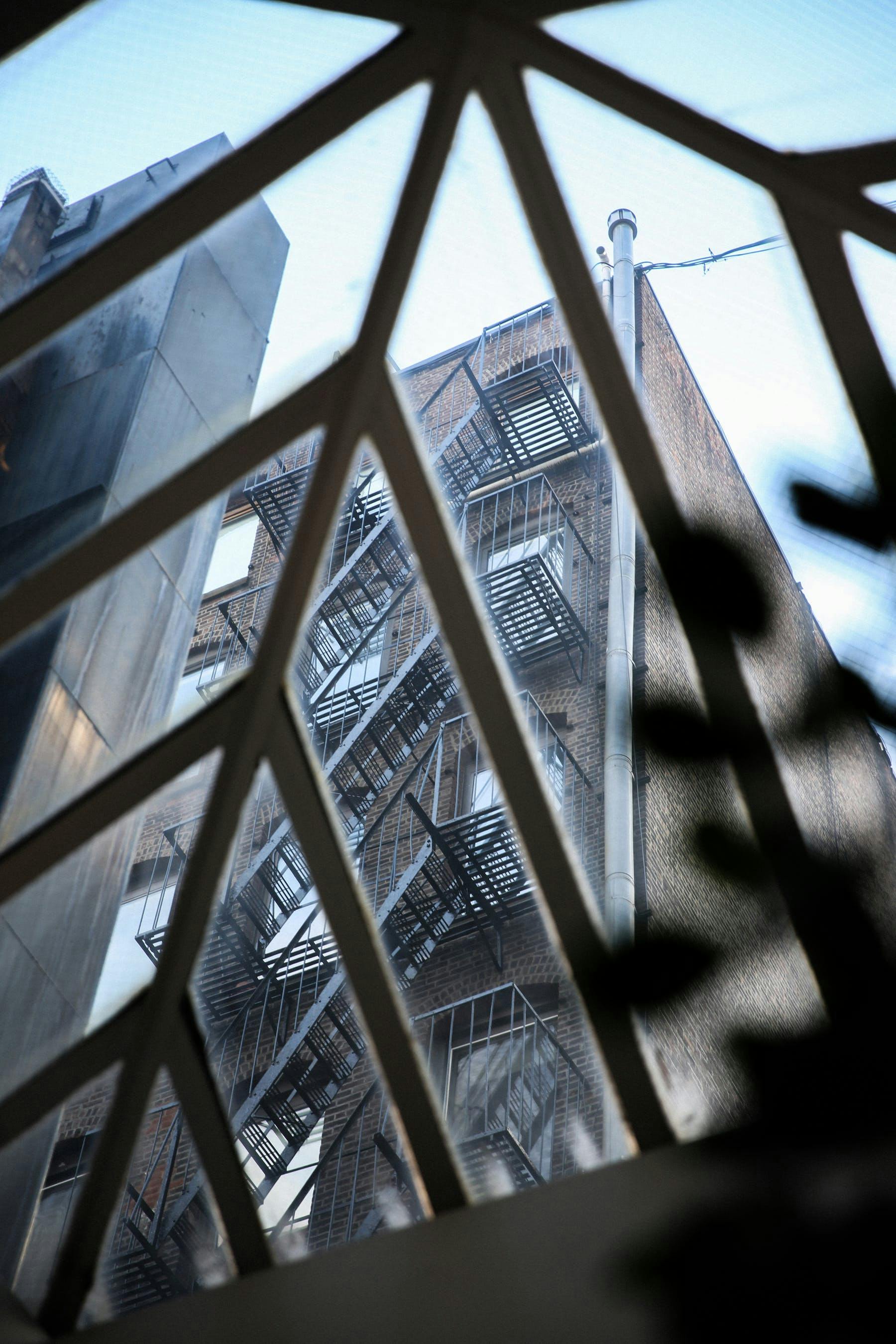 a person standing in front of a window