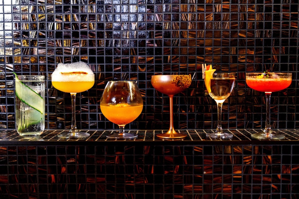one of each cocktail