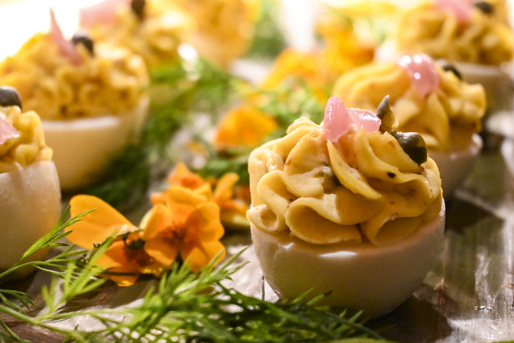 Deviled Egg Hors D'oeuvres